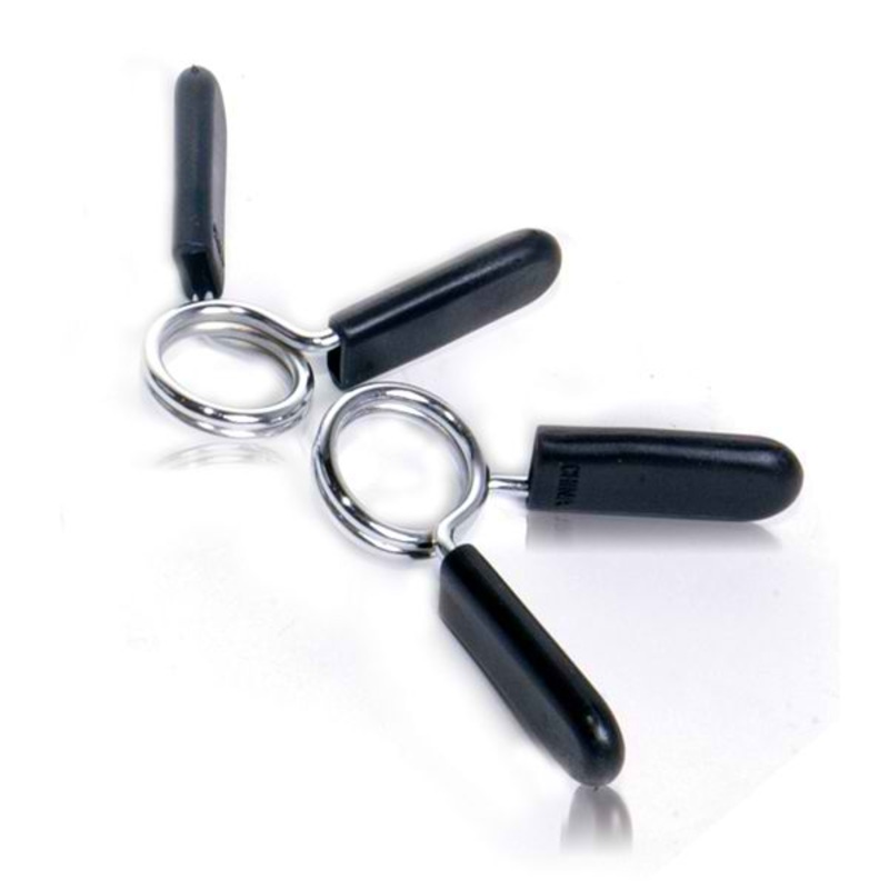 Element Fitness 1 Standard Spring Clip Collars – Chromed Pair