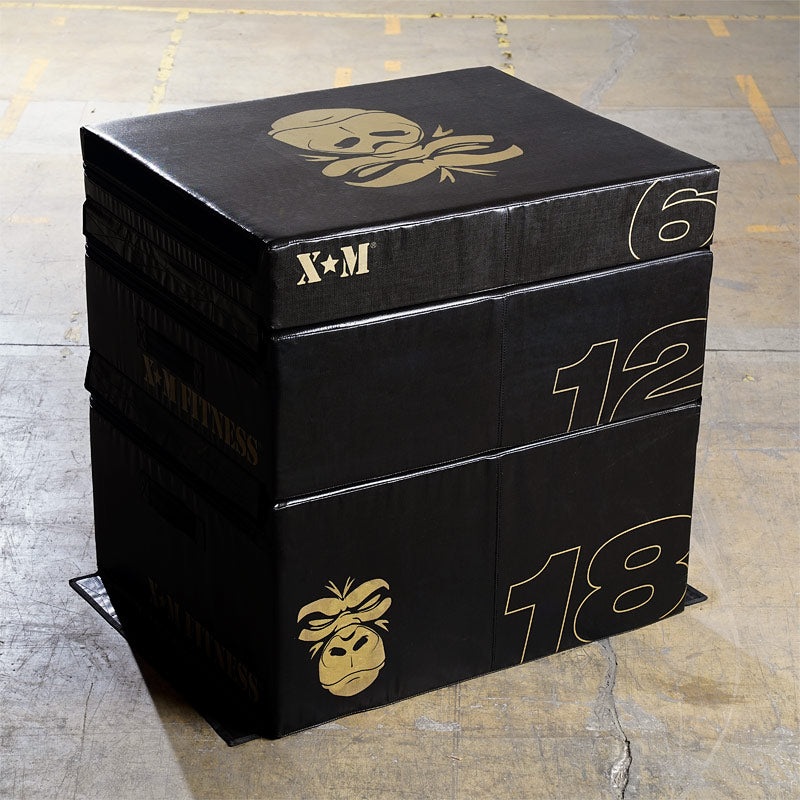 XM FITNESS Soft Plyo Box Set – 6 12 & 18
