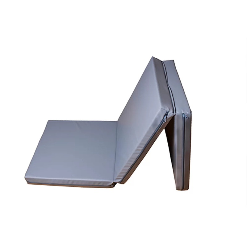 BenchK Foldable Gymnastic Mattress  Grey