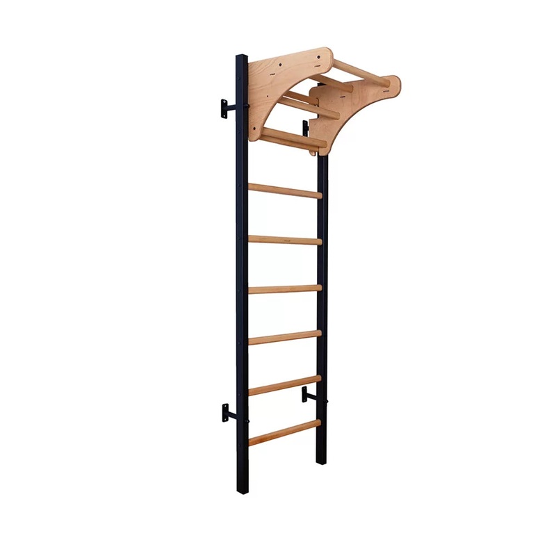 BenchK S2 Black – 211B with Wooden Pull-Up Bar