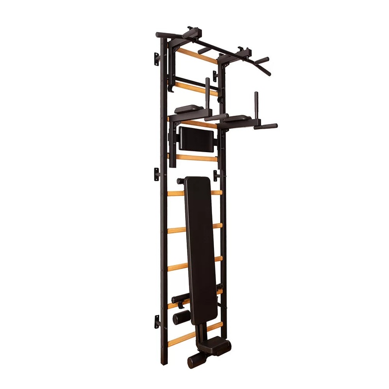 BenchK S7 Black – 733B with PB3B Steel Pull-Up Bar + Dip Bar & Workout Bench