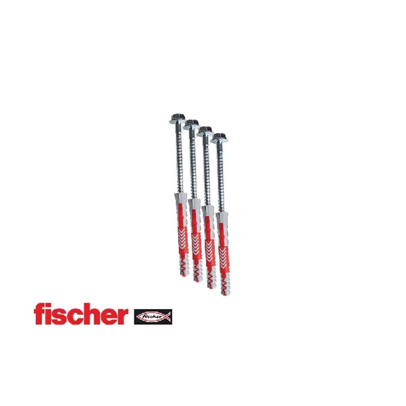 BenchK – KM4 Fischer 1080 Expansion Plugs with BenchK Wall Bars Screws (4 pcs)