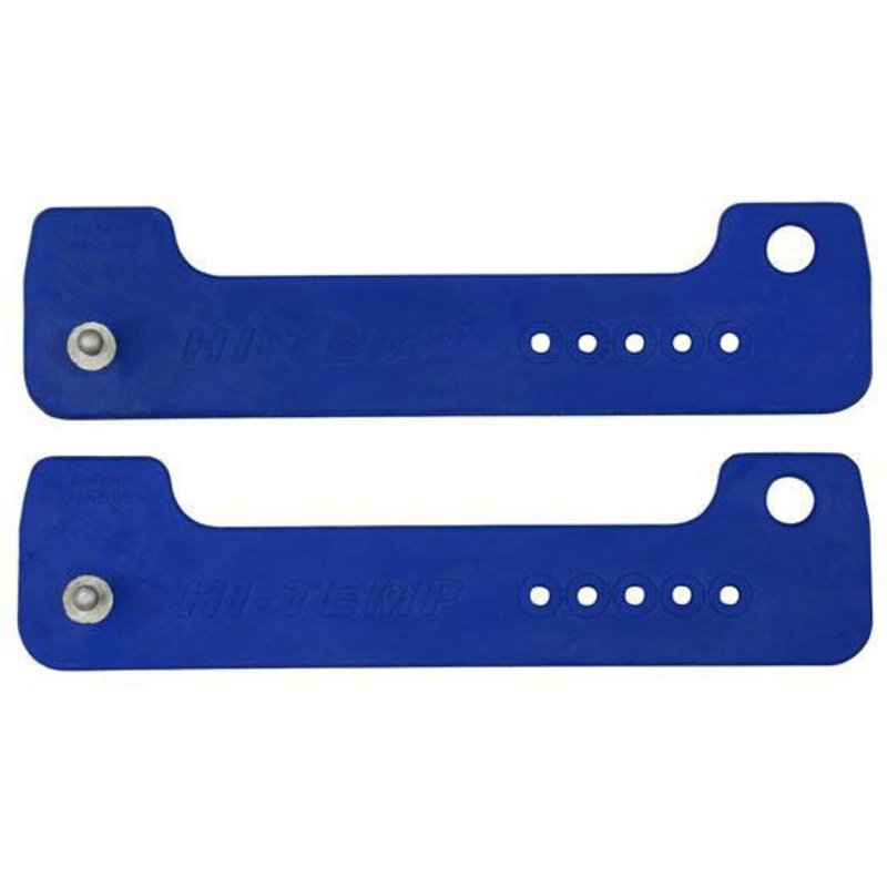 Hi-Temp Strap Clamps – Blue Travel Collar Pair