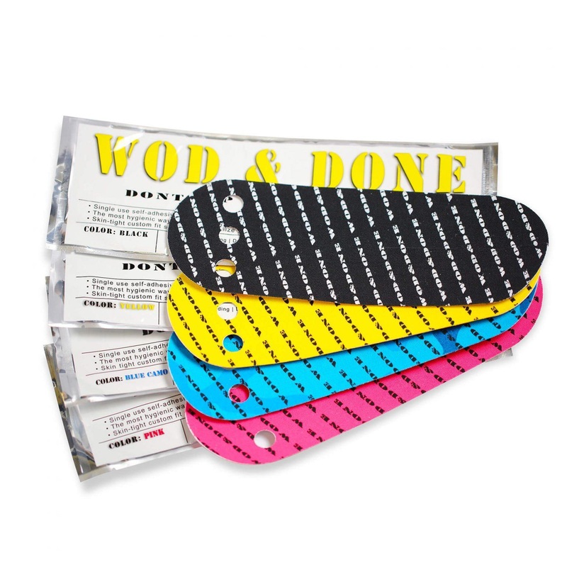 WOD & Done|Black|Blue Camo|Pink|Yellow