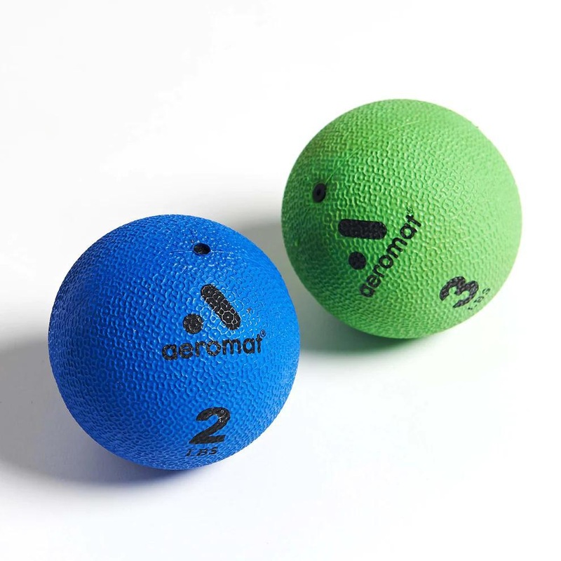 Aeromat Petite Weighted Ball|2lb (Blue)|3lb (Green)