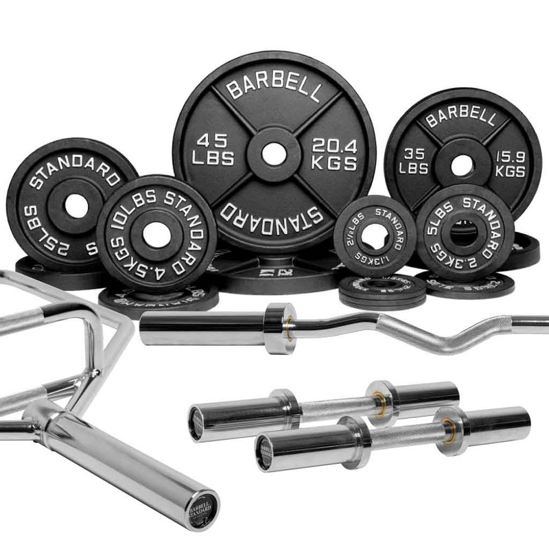 Barbell Standard – Specialty Bar & Weight Set Bundle Builder