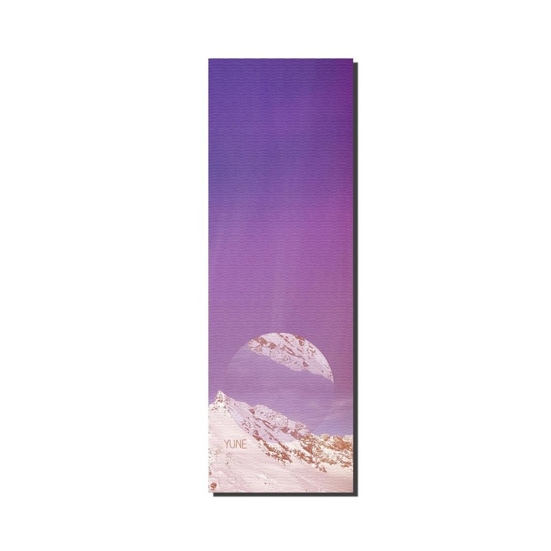 Yune Yoga – Yoga Mat | 6mm Thick | Purple | Non-Slip | Eco Friendly | Yune Yoga | Aspen