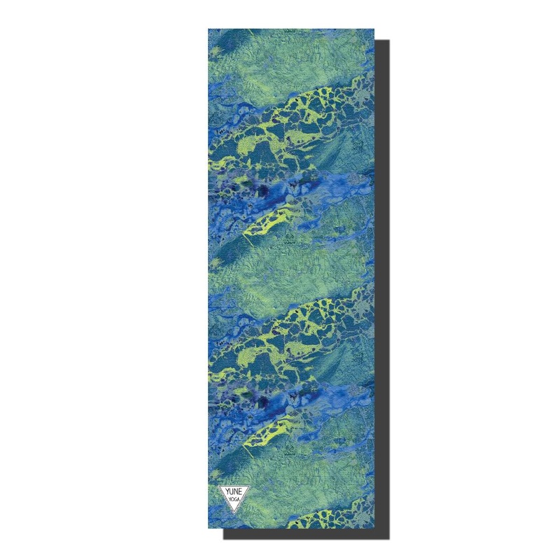 Yune Yoga – Yoga Mat | 6mm Thick | RealTree | Non-Slip | Eco Friendly | Yune Yoga | Wav3 Pattern