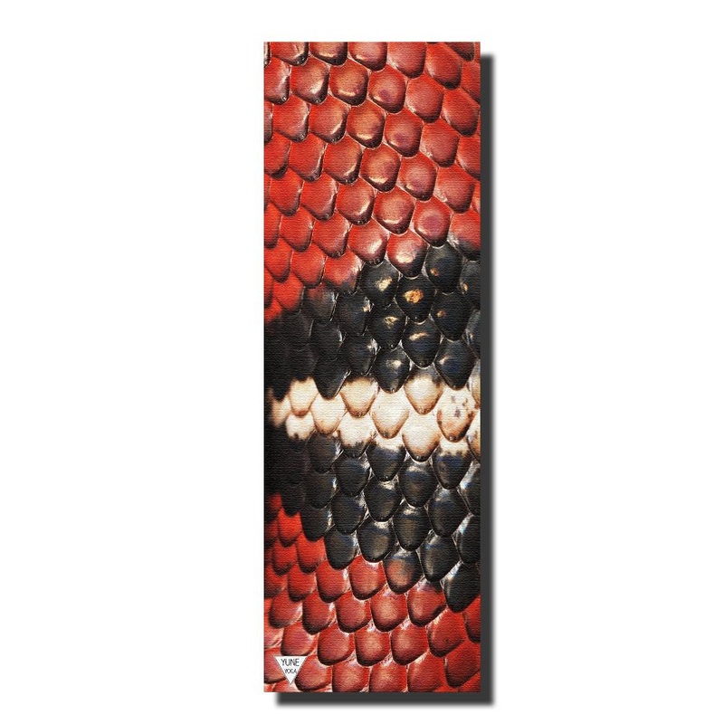 Yune Yoga – Yoga Mat | 6mm Thick | Snake | Non-Slip | Eco Friendly | Yune Yoga