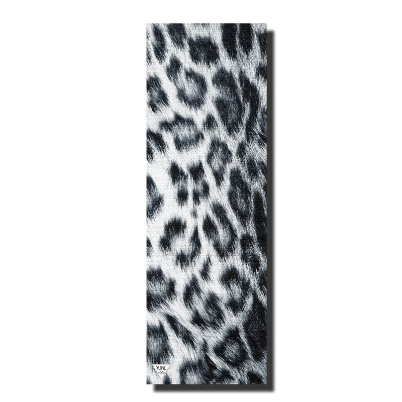 Yune Yoga – Yoga Mat | 6mm Thick | Snow Leopard | Non-Slip | Eco Friendly | Yune Yoga