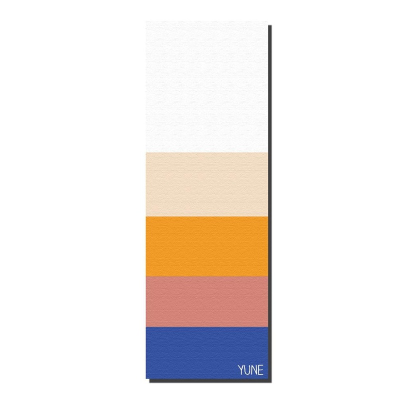 Yune Yoga – Yoga Mat | 6mm Thick | Striped | Non-Slip | Eco Friendly | Yune Yoga | Bondi