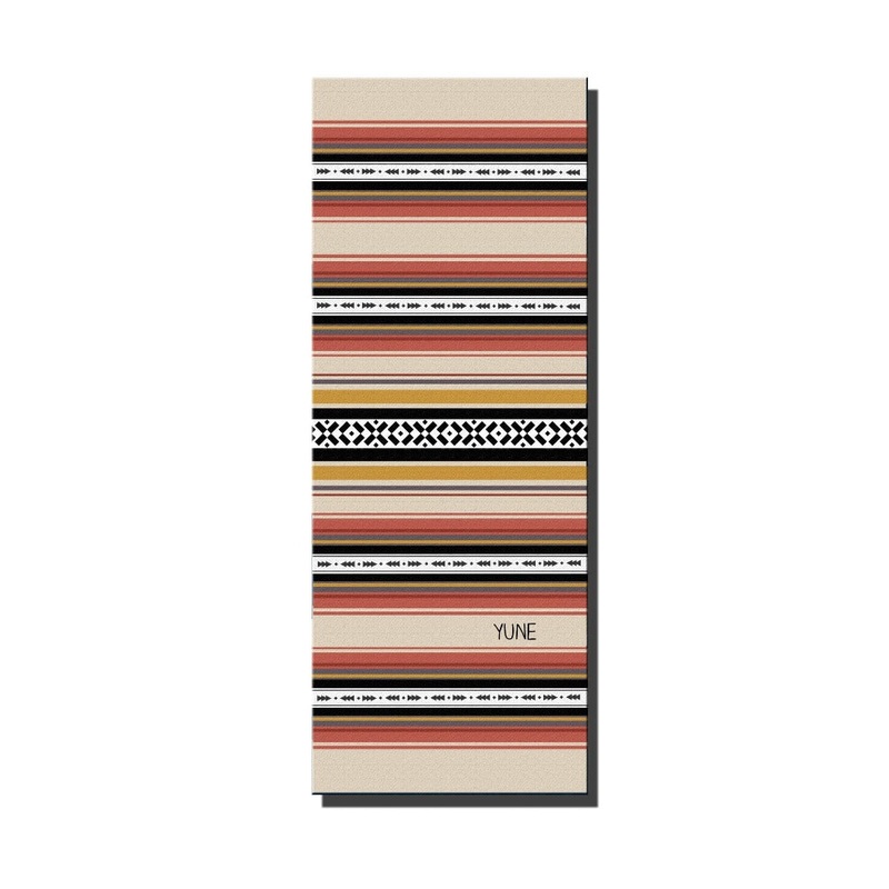 Yune Yoga – Yoga Mat | 6mm Thick | Striped | Non-Slip | Eco Friendly | Yune Yoga | Dion