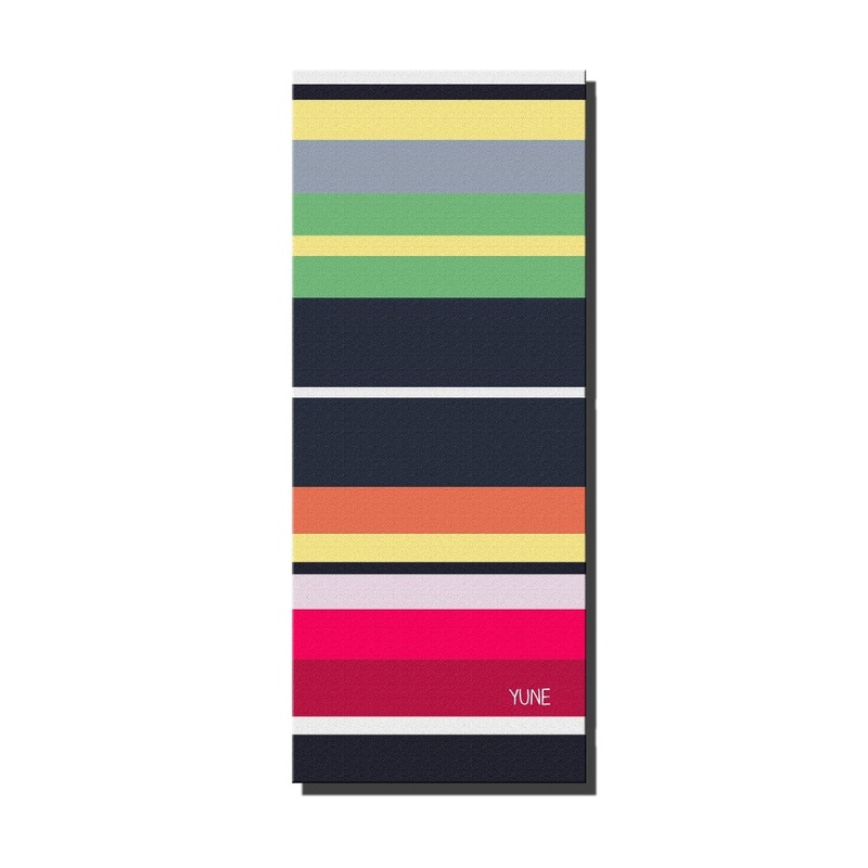 Yune Yoga – Yoga Mat | 6mm Thick | Striped | Non-Slip | Eco Friendly | Yune Yoga | Houston