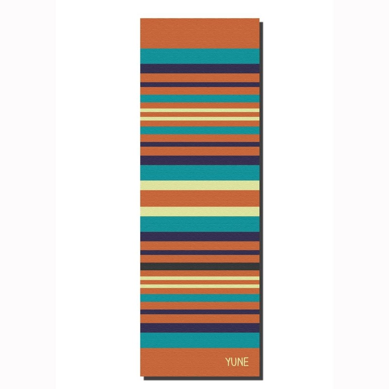Yune Yoga – Yoga Mat | 6mm Thick | Striped | Non-Slip | Eco Friendly | Yune Yoga | SB51