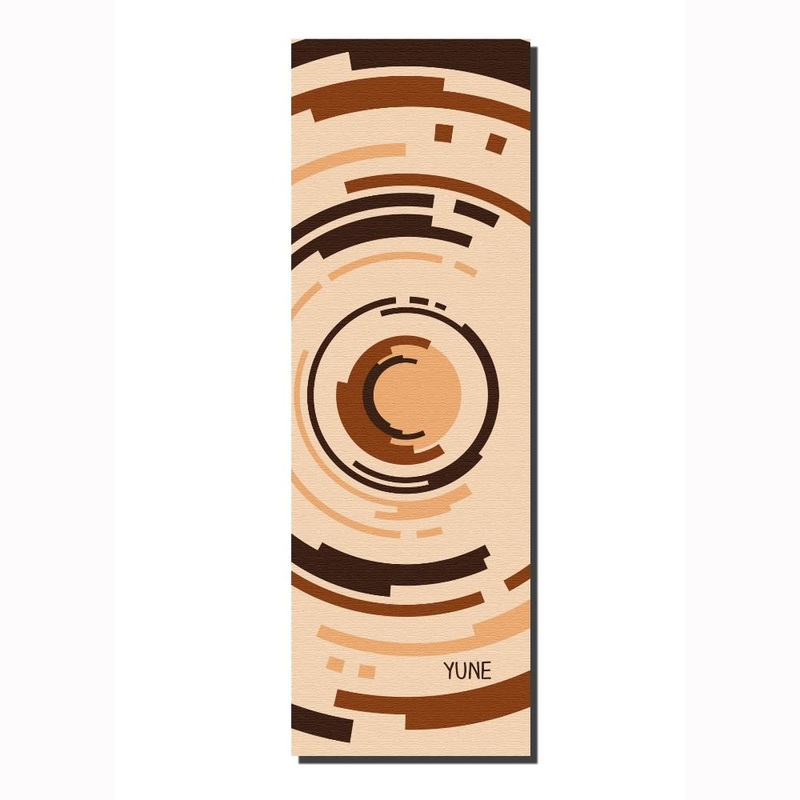Yune Yoga – Yoga Mat | 6mm Thick | Tan | Non-Slip | Eco Friendly | Yune Yoga | ER68
