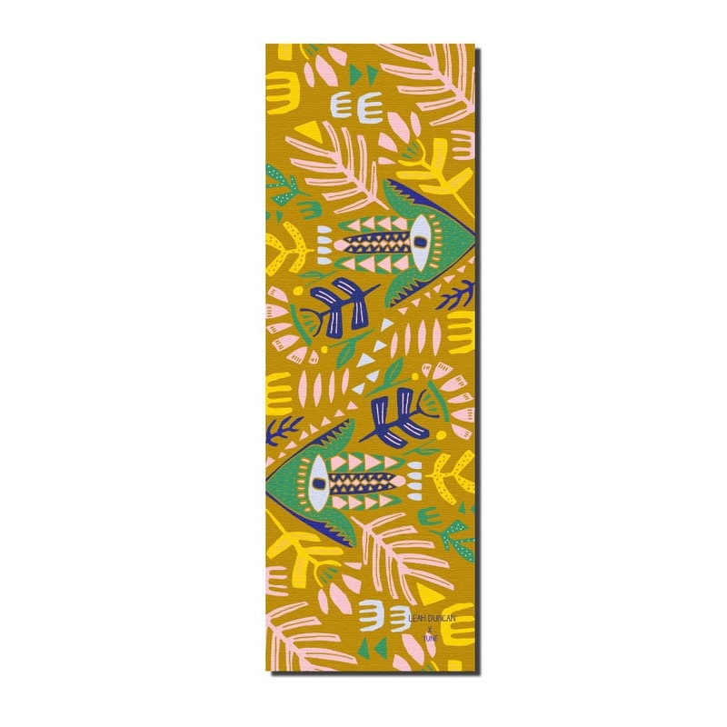 Yune Yoga – Yoga Mat | 6mm Thick | Tan | Non-Slip | Eco Friendly | Yune Yoga | Leah Duncan Hamsa