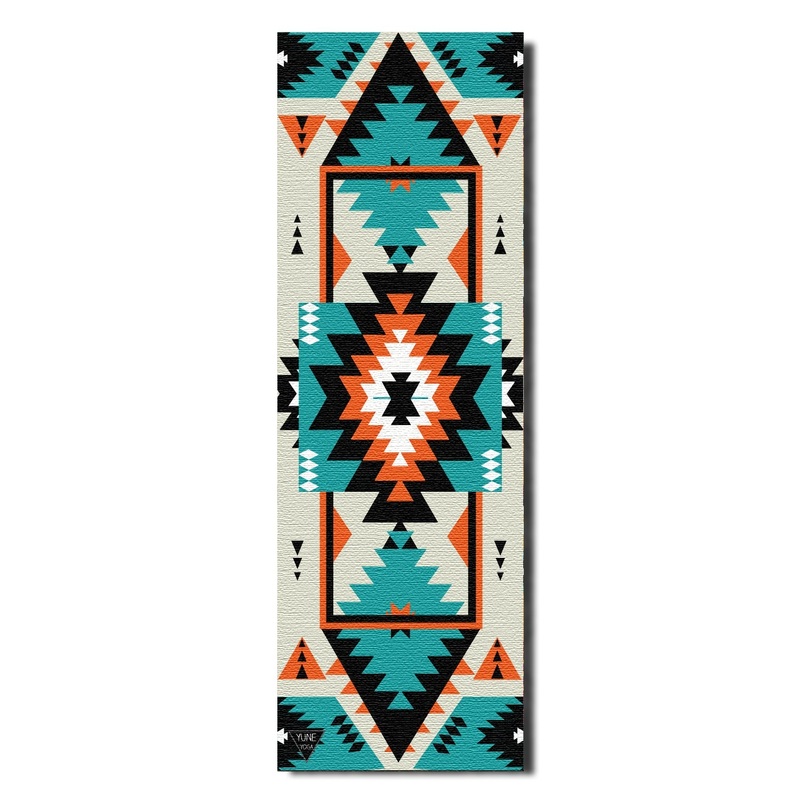 Yune Yoga – Yoga Mat | 6mm Thick | Turquoise | Non-Slip | Eco Friendly | Yune Yoga | Great Hill