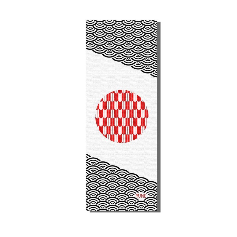 Yune Yoga – Yoga Mat | 6mm Thick | White Black | Non-Slip | Eco Friendly | Yune Yoga | Toru