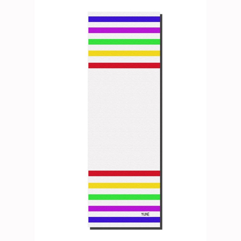 Yune Yoga – Yoga Mat | 6mm Thick | White | Non-Slip | Eco Friendly | Yune Yoga | DY66