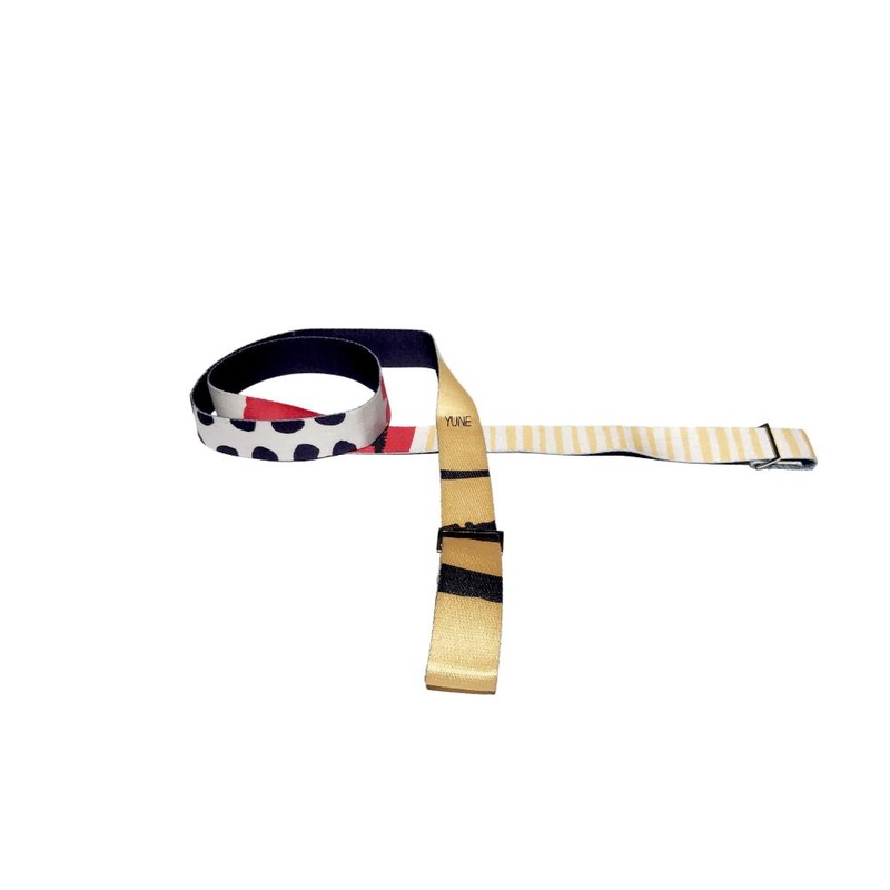 Yune Yoga – Yoga Strap | Stretching Strap | Metal Buckles | Multi Color | Yune Yoga | The Leo