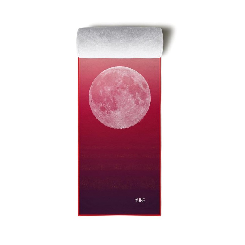 Yune Yoga – Yoga Towel | Non Slip Silicon Nubs | Absorbent Microfiber | Red | Yune Yoga | The Caliban