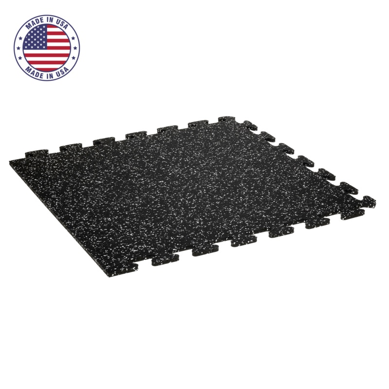 3/8 Interlocking Rubber Tiles with Straight Edges – 9mm