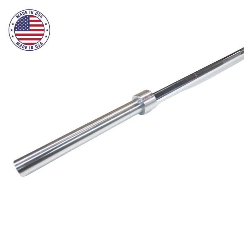 Living.Fit – Big Country Power Bar  IPF Approved Powerlifting Barbell – Made in USA
