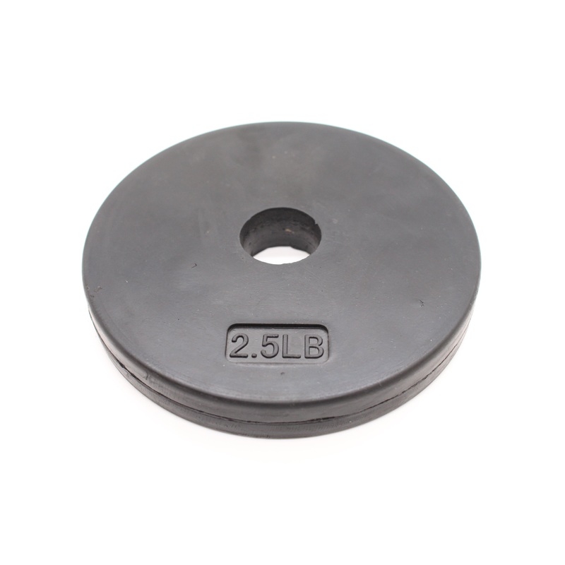Standard 1 Gympak Machined Plate – Rubber – 2.5 LB