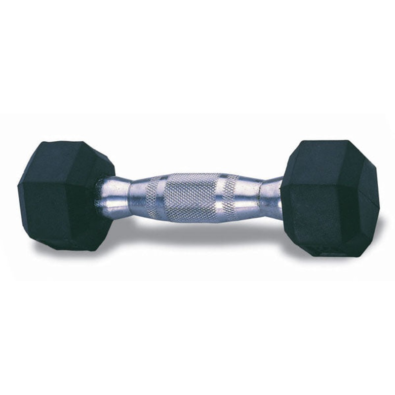 GymPak Rubber Hex Dumbbell – 95 LB – CushBell