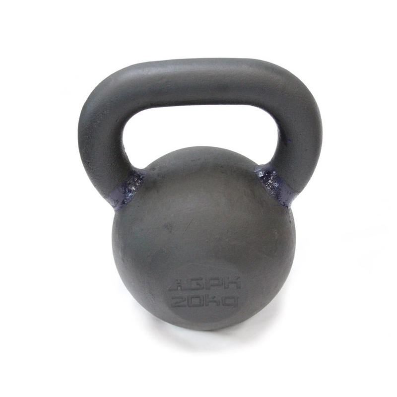 Black Powder Coated KettleBell – 20Kg/44LB