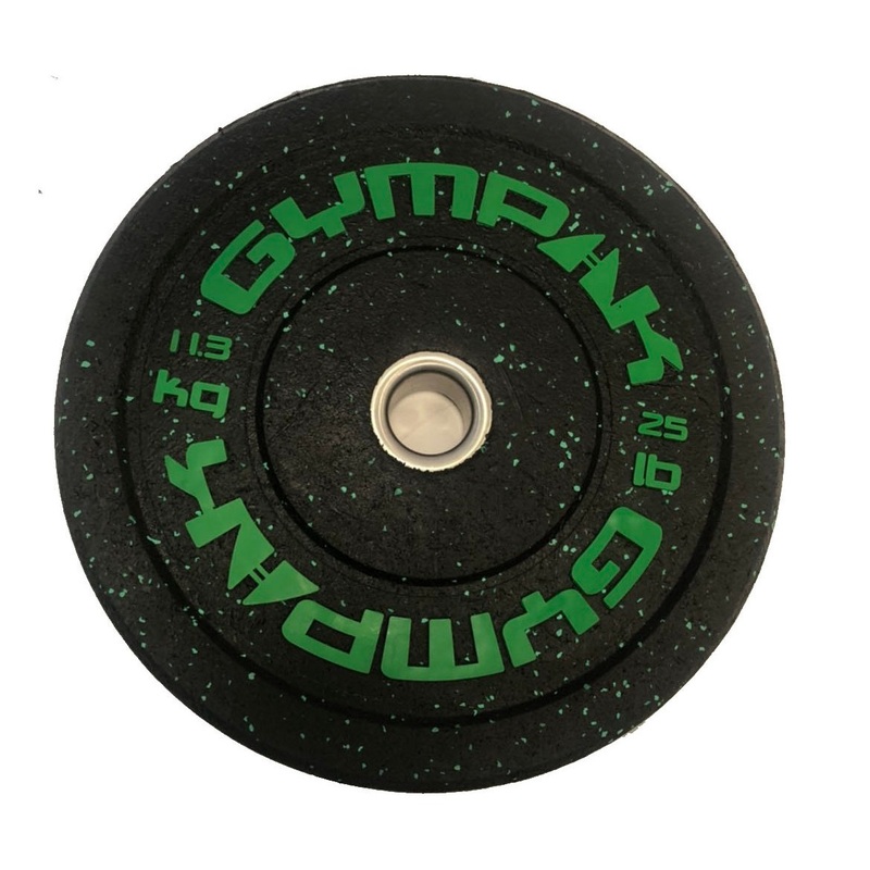 Crumb Bumper Olympic Plate – Green – 25 lb