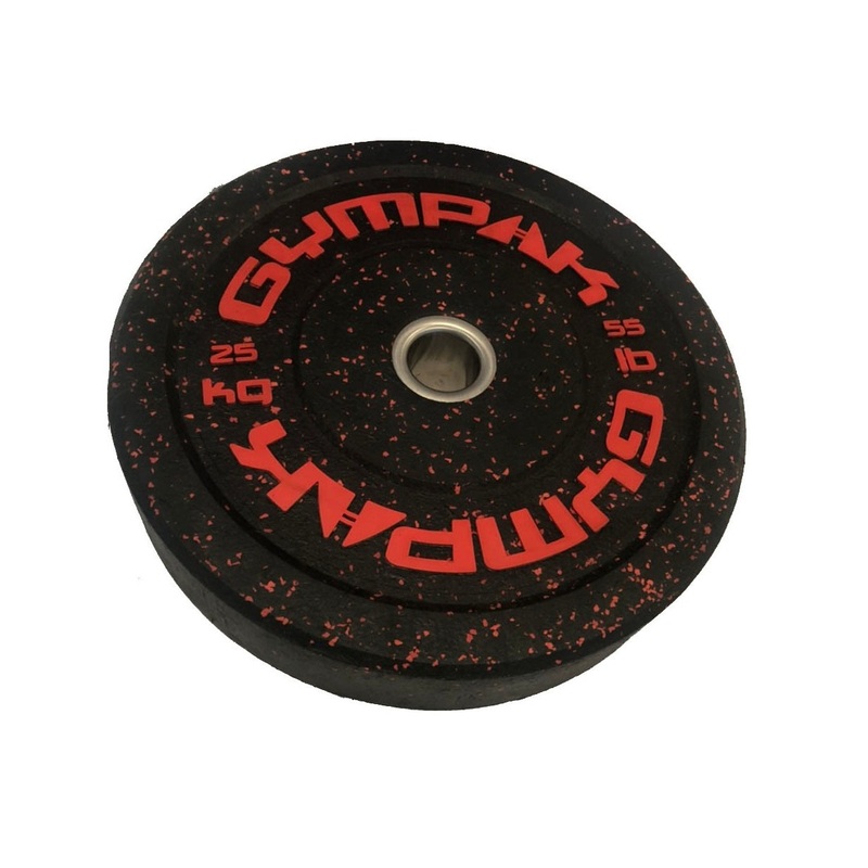 Crumb Bumper Olympic Plate – Red – 55 lb