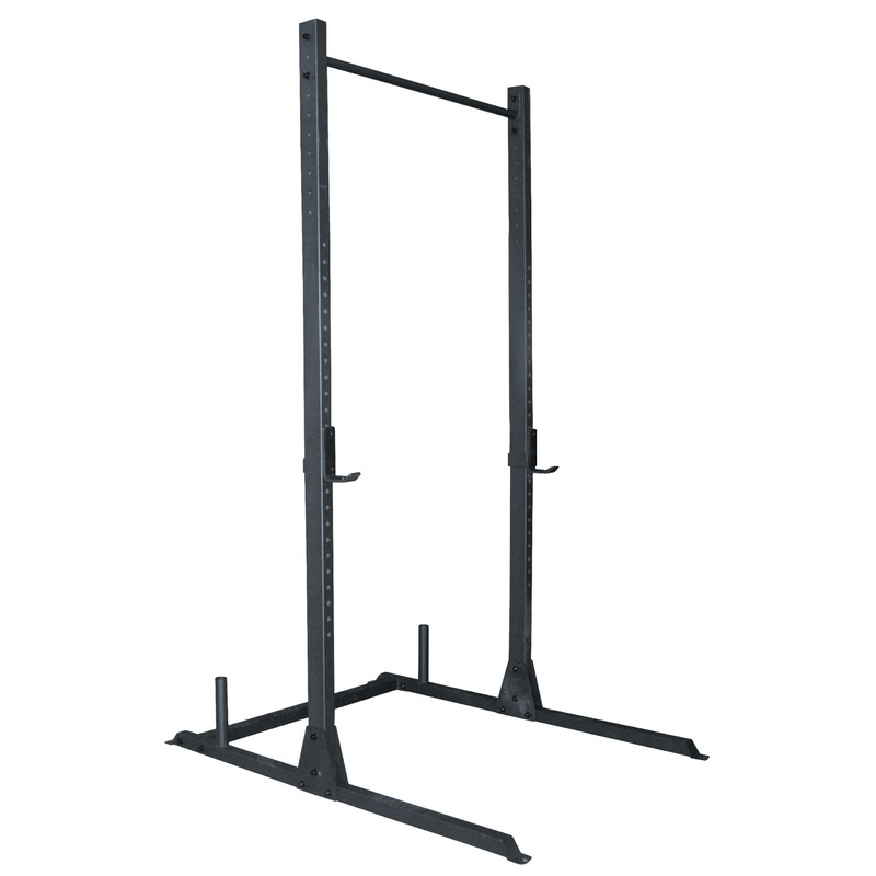 HALF-RACK with Olympic Plate Storage 8′ Tall