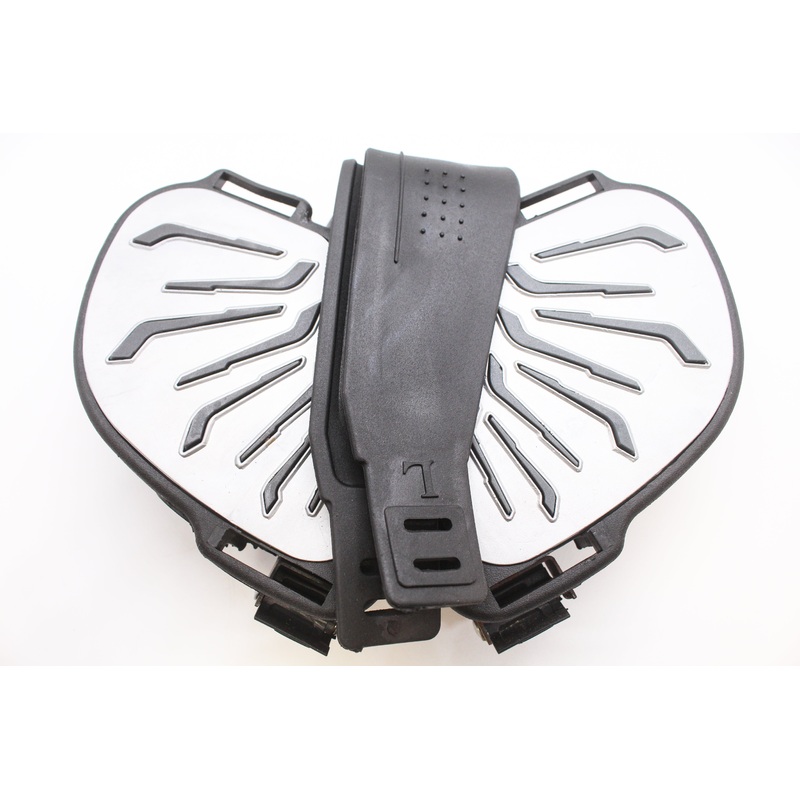 Bike pedal with adjustable Strap