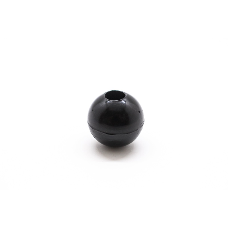 BLACK NYLON STOPPER 1, Fits 1/4 Cable