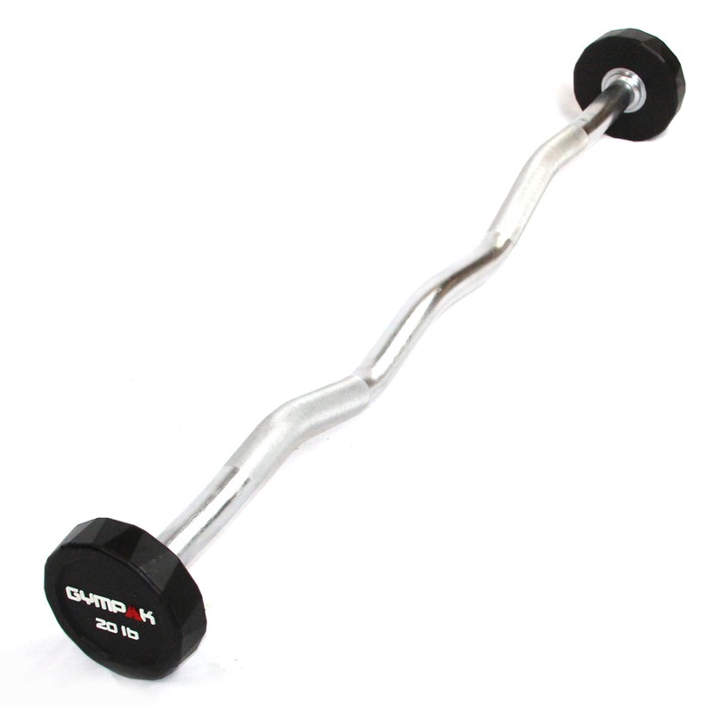 **CLOSE OUT ITEM** PolyUrethane Barbell – 110 lb – Curl