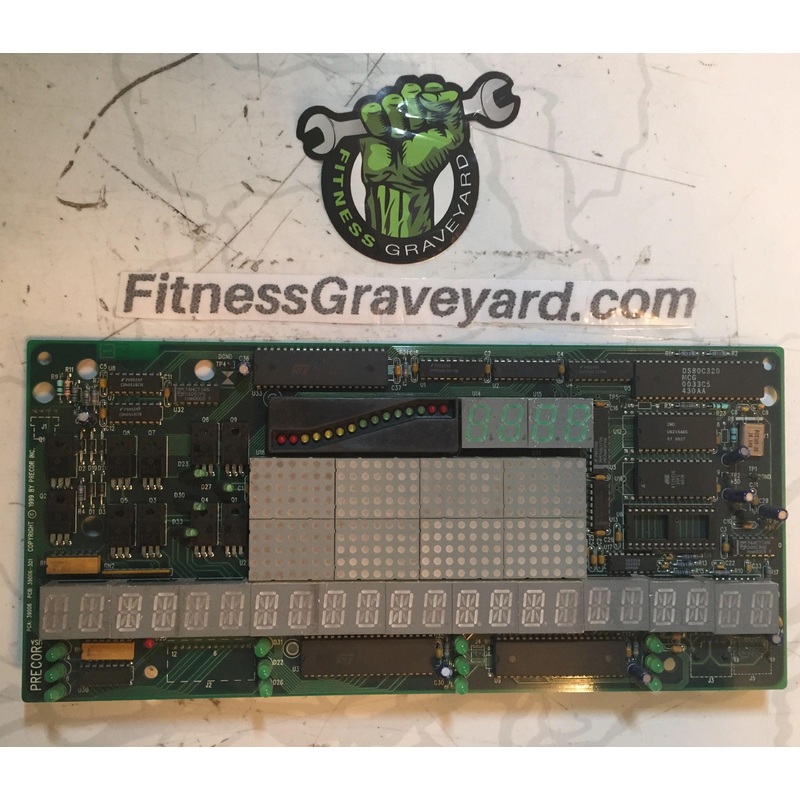 Precor C546 # 43586-521 Display Electronic Board – New – REF# TMH031423-1CJ