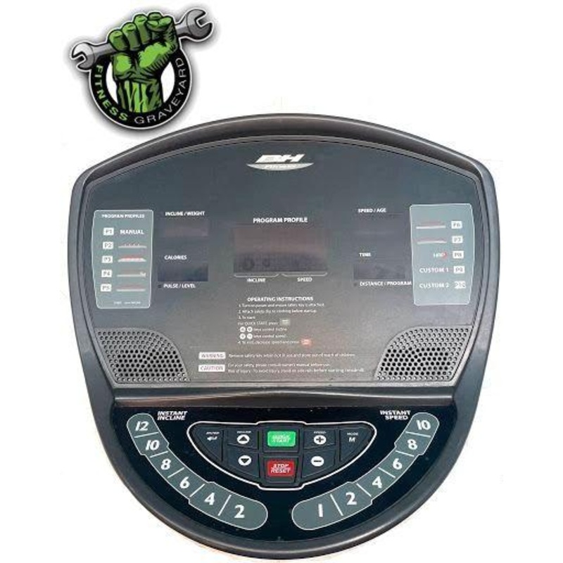 BH TS5 Fitness Console # HTF140-D USED Ref # TMH011022-2MO