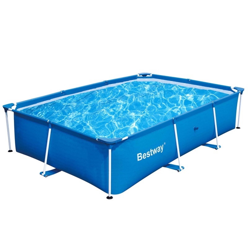 Bestway 9.8′ x 6.7′ x 26 Deluxe Splash Kids Ground Swimming Pool (Pool Only)