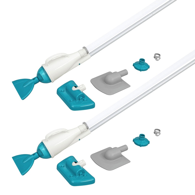 Bestway Flowclear AquaCrawl 88 Pool Vacuum for 15′ Above Ground Pools, 2 Pack