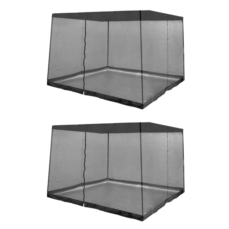 Z-Shade Bug Screen 13′ x 13′ Instant Gazebo Screenroom (Screen Only) (2 Pack)