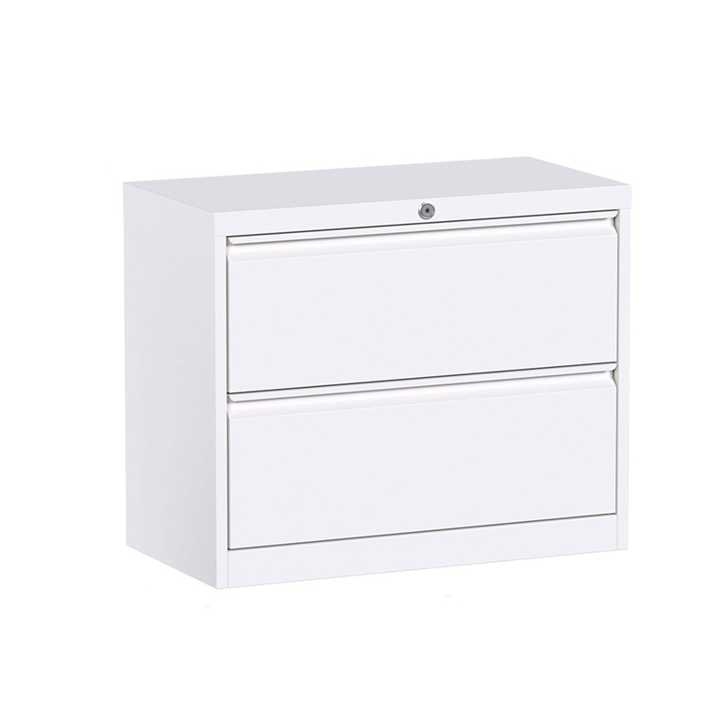 35.4 Inch Locking 2 Drawer Metal Office Storage Filing Cabinet (Open Box)