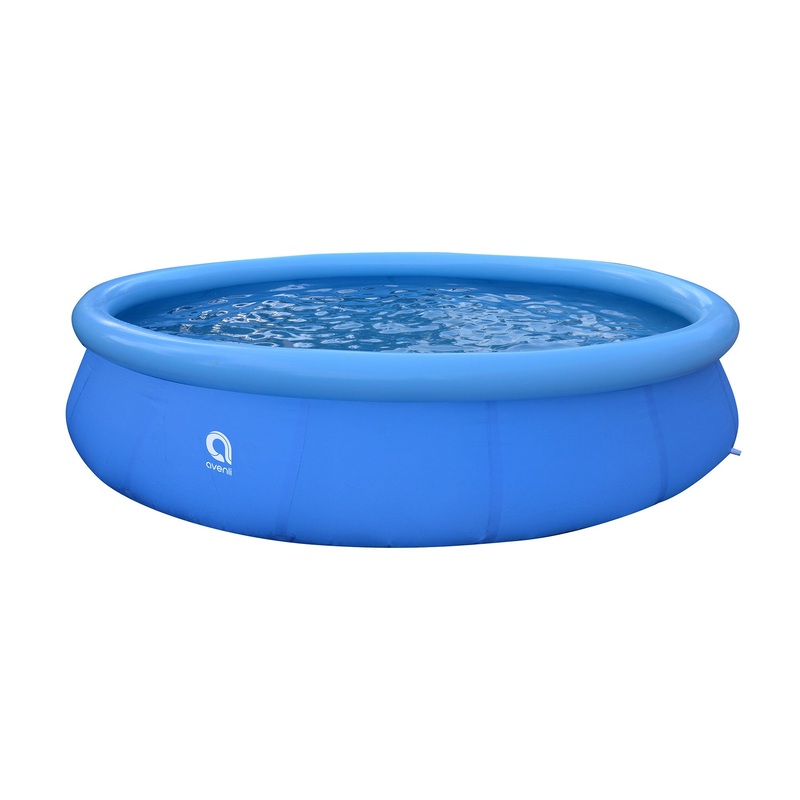 17811US 15Ft x 36 Prompt Set Inflatable Backyard Pool (Open Box)