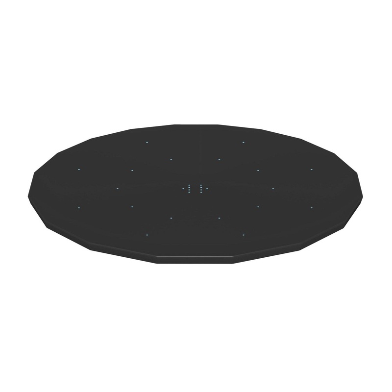 Bestway Flowclear Round 12′ Pool Cover for Above Ground Frame Pools (Cover Only)