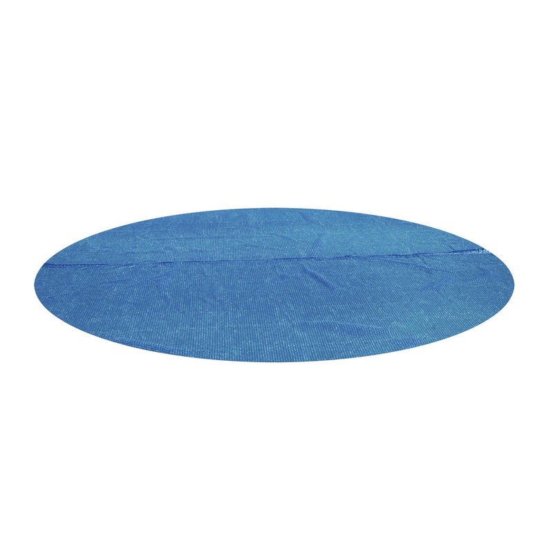 Bestway Flowclear 14′ Round Solar Pool Cover for Above Ground Pools (Cover Only)