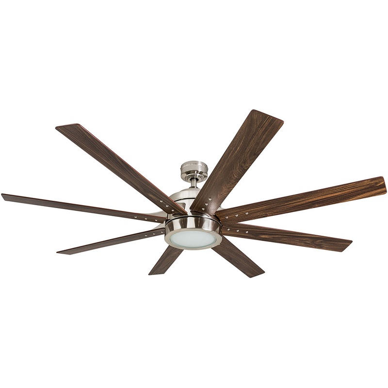 Honeywell Xerxes Ceiling Fan, Quiet Motor & Remote Control, 62, Brushed Nickel