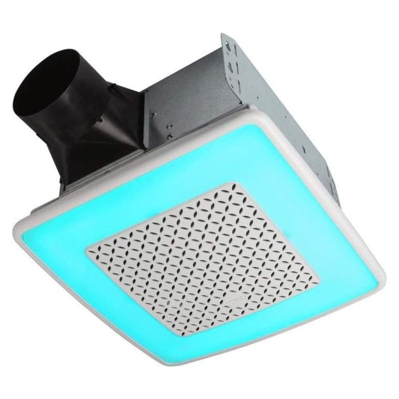 Broan-NuTone ChromaComfort 110 CFM Ventilation Fan with 24 Color Selectable LED