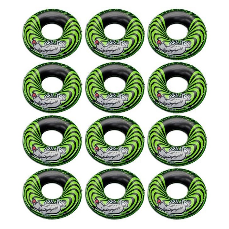 12-Pack Intex River Rat 48 Inflatable Tubes For Lake/Pool/River | 12 x 68209E
