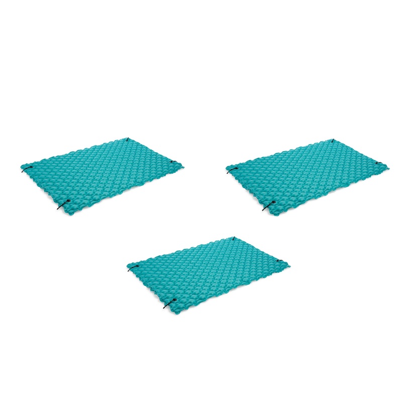 Intex 9.5′ Inflatable Floating Water Mat, 3 Pack