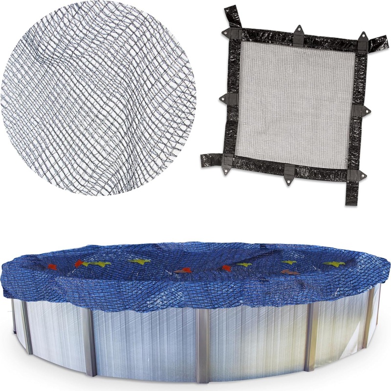 Swimline Hydrotools Leaf Net Winter Pool Cover for 16×25 Ft Above Ground Pools